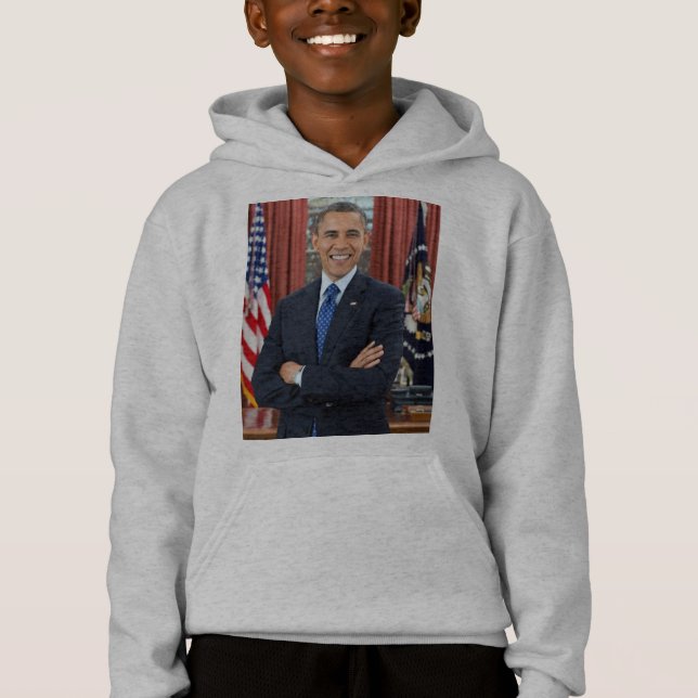 Oval Office Porträtt, Obama Barack, USA:s presiden T Shirt (Framsida)
