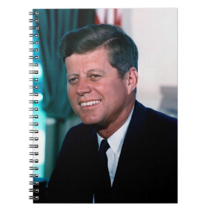 Oval Office Porträtt president John F. Kennedy Anteckningsbok