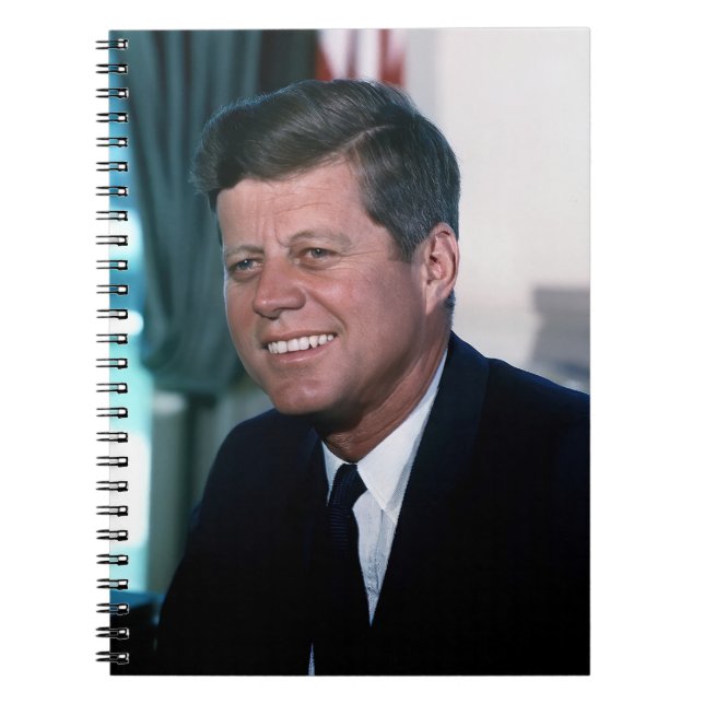 Oval Office Porträtt president John F. Kennedy Anteckningsbok (Framsidan)