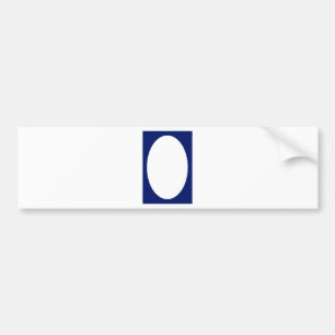 Oval Porträtt Blue DK Solid FG MUSEUM Zazzle G Bildekal