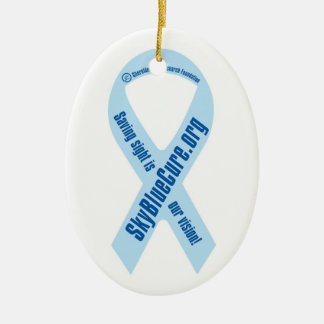 Oval prydnad för CRF Julgransprydnad Keramik