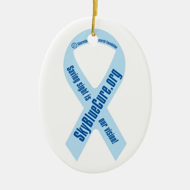 Oval prydnad för CRF Julgransprydnad Keramik (Framsidan)