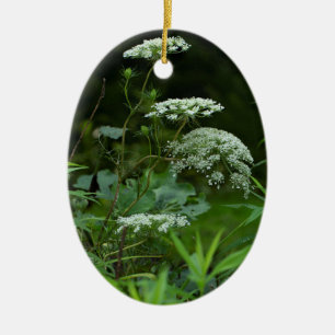 oval prydnadsmall julgransprydnad keramik