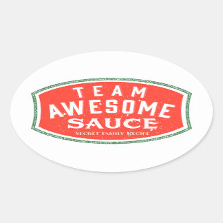 Oval Stickers, Glossy Ovalt Klistermärke