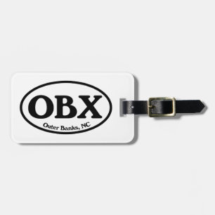 Oval yttre banker för OBX Bagagebricka