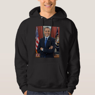 Ovala kontorets porträtt, Obama Barack USA:s presi Hoodie