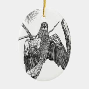 Ovala Öron Ornament E15 HOME SWFL Heraldic Pose
