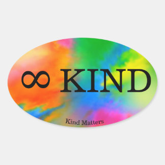 ∞ Ovaldekaler Ovalt Klistermärke