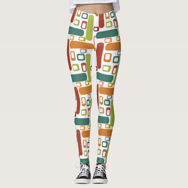Ovaler och cirklar leggings (Framsida)
