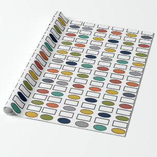 Ovaler och rektanglar - Blandade Presentpapper
