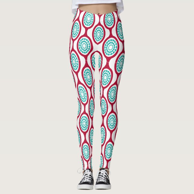 Ovalkedjor Leggings (Framsida)