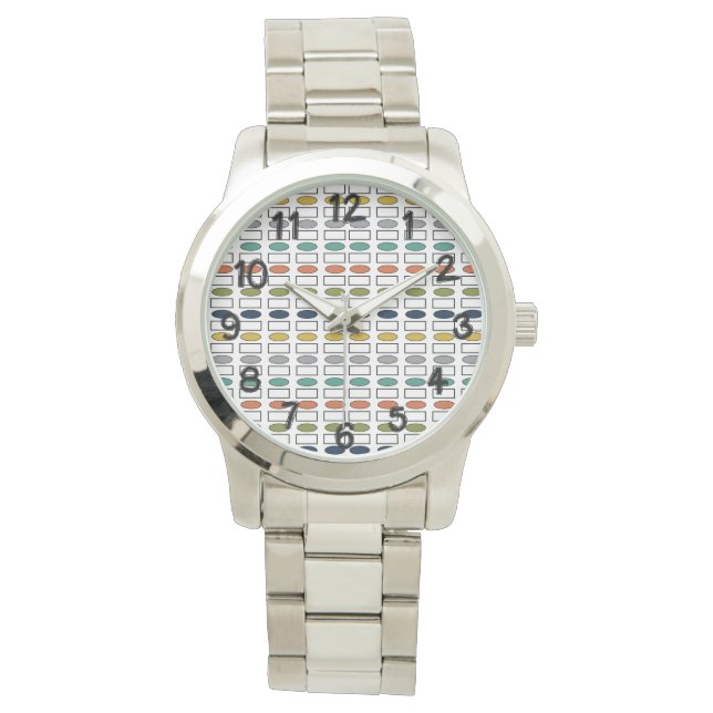 Ovals and Rectangles  Watch Armbandsur (Framsida)