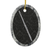 Ovalt prydnadhänge för flöjt