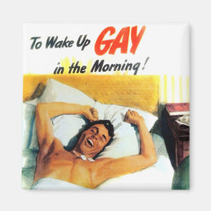Ovaltine Wake Up Gay Magnet