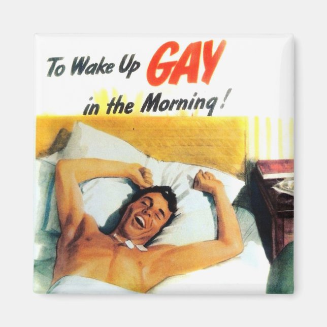 Ovaltine Wake Up Gay Magnet (Framsidan)