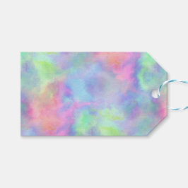 Ovalvattenfärg stänk: presentetikett