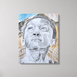 Ovanför Backe, Art Print Canvastryck