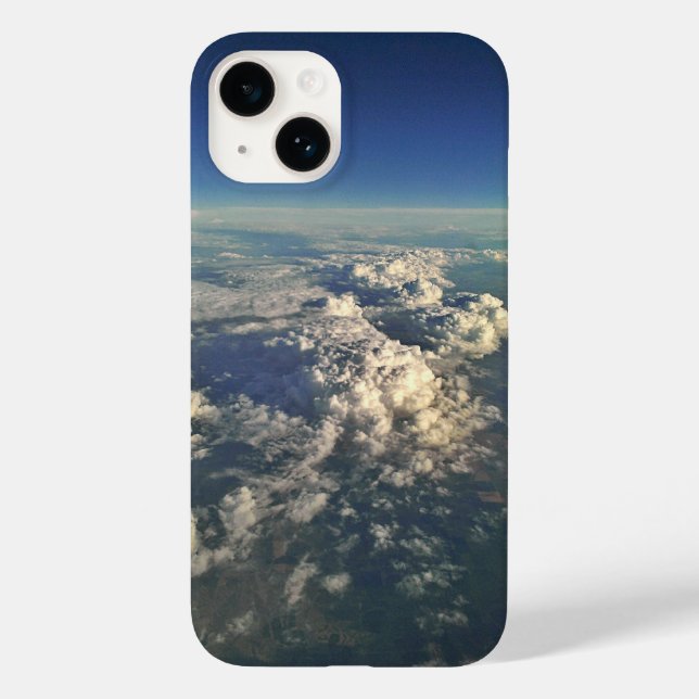 Ovanför Clouds Phone Case (Baksida)