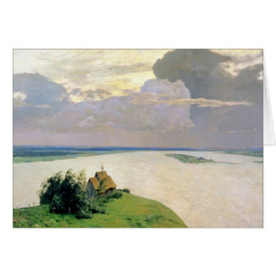 Ovanför den eviga freden 1894 hälsningskort