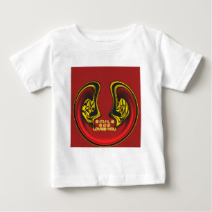 Ovanför: Guds Kärlek Andlig Hälsning T-shirt