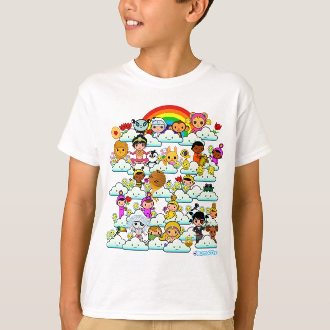 Ovanför molnen t-shirt (Framsida)