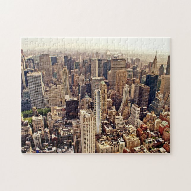 Ovanför New York City Pussel (Horisontell)