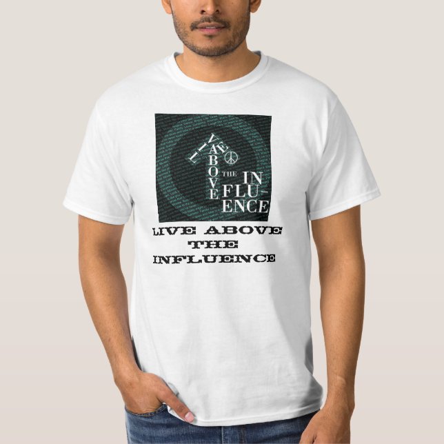 OVANFÖR PÅVERKAN T SHIRT (Framsida)
