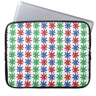 Ovanlig abstrakt mönster laptopsleeve 15-tum laptop fodral