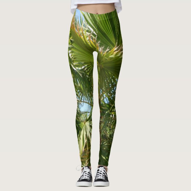Ovanlig design dam stretchbyxor  leggings (Framsida)