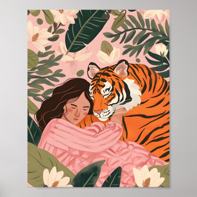 Ovanlig Följeslagare 🐯 Poster (Framsidan)