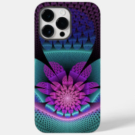 Ovanlig mönstrad färglös fantasy Flower Fractal
