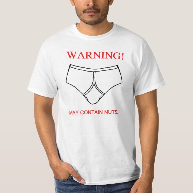 Ovanlig och rolig design tee shirt (Framsida)