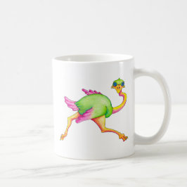 Ovanlig Ostrich Kaffemugg