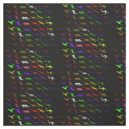 Ovanlig regnbåge, färglös söt dinosaurer av coola tyg