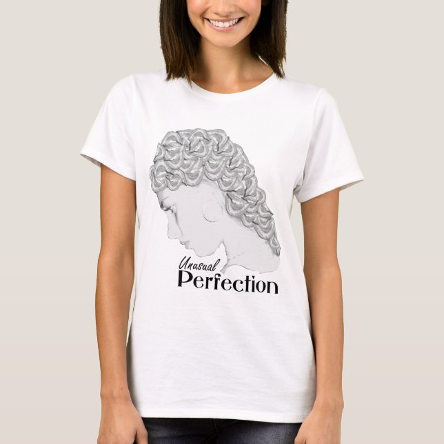 Ovanlig skjorta för perfektion T - munnar bildar T-shirt (Framsida)