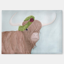 Ovanliga Helgdag: Cow Magnet 3,5" x 2,5"