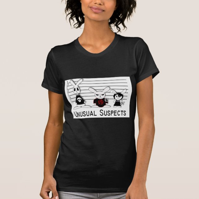 Ovanliga misstänkt person tee shirt (Framsida)