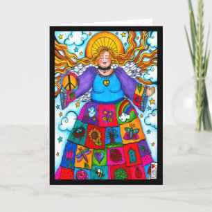 Ovanligt förekommande Blessens Nature Angel Card Kort