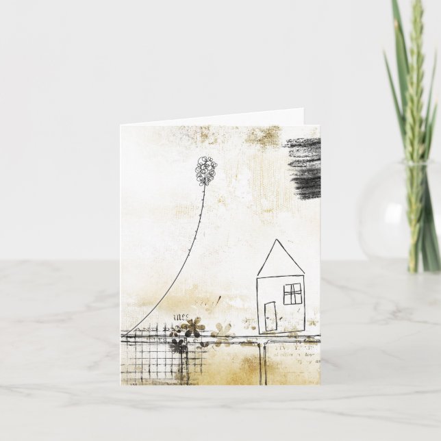 ovanligt notera kortet tack kort (Framsida)