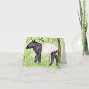 Ovanligt Tapir-kort Kort