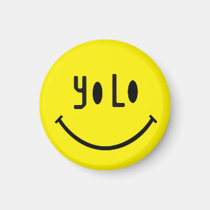 Ovanligt YOLO ansikte Magnet