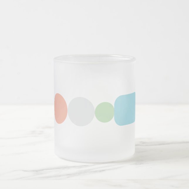 Oväntad inspiration frostad glasmugg (Center)