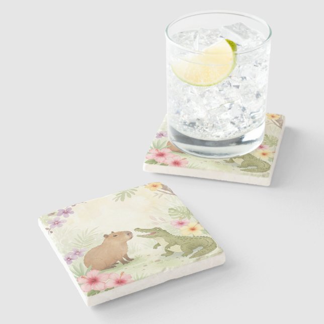 Oväntade vänner stenunderlägg (Sidan)