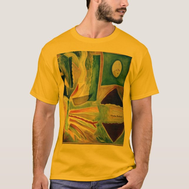 Oväntade visioner tee shirt (Framsida)