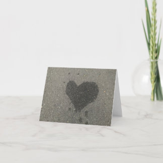 Oväntat hjärta kort