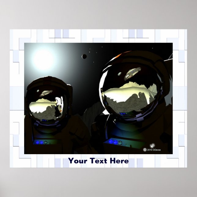 Oväntat UFO för besökare Poster (Framsidan)