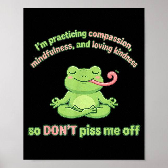 Övar mindfulness medkänsla och kärlekÖvar  Poster (Framsidan)