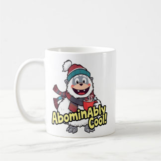 Ovärdig Coola Winter Yeti Design Kaffemugg