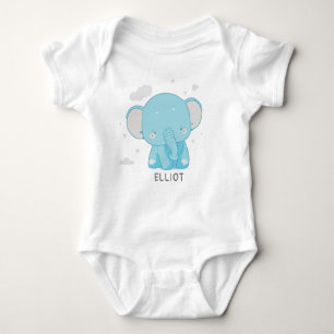 Ovärdig vismisk lekfull Baby-elefantmoln T Shirt