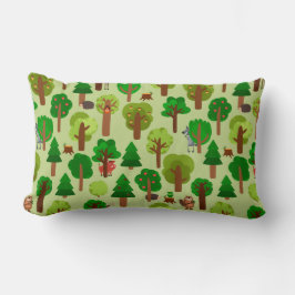 Ovärdiga skogsdjur lumbarkudde